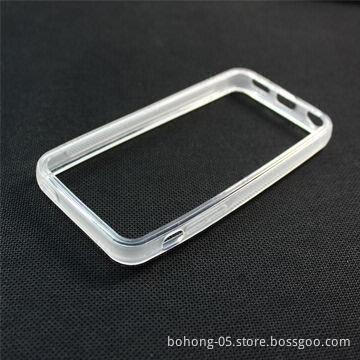 Case for iPhone, Made of TPU, Frame, Various Colors Available